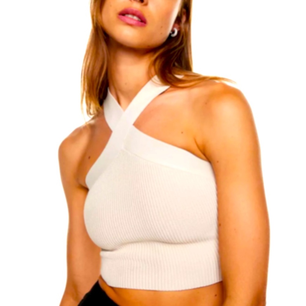 Aritzia Babaton Criss-Cross Tank